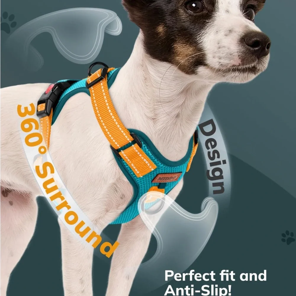 Brand New Midog Dog Harness, No Pull Pet Harness and Leash - Large